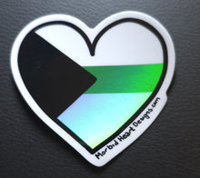 Load image into Gallery viewer, LGBTQAI+ Support Holographic Stickers