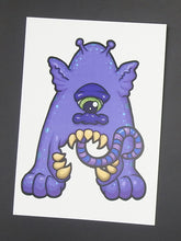Load image into Gallery viewer, A Alphabet Monsters