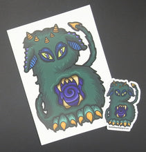 Load image into Gallery viewer, B Alphabet Monsters