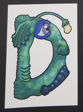 Load image into Gallery viewer, D Alphabet Monsters