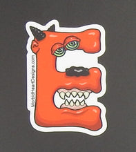 Load image into Gallery viewer, E Alphabet Monsters