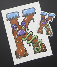 Load image into Gallery viewer, K Alphabet Monsters