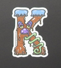 Load image into Gallery viewer, K Alphabet Monsters