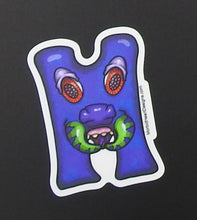 Load image into Gallery viewer, M Alphabet Monsters