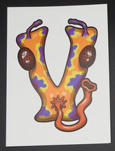 Load image into Gallery viewer, V Alphabet Monsters