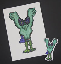 Load image into Gallery viewer, Y Alphabet Monsters