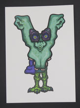 Load image into Gallery viewer, Y Alphabet Monsters
