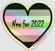 Load image into Gallery viewer, LGBTQAI+ Support Holographic Stickers