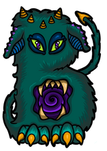 Load image into Gallery viewer, B Alphabet Monsters