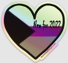 Load image into Gallery viewer, LGBTQAI+ Support Holographic Stickers
