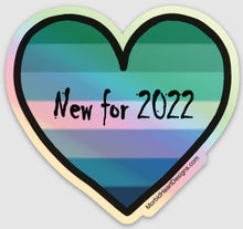 Load image into Gallery viewer, LGBTQAI+ Support Holographic Stickers