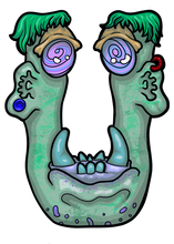 Load image into Gallery viewer, U Alphabet Monsters