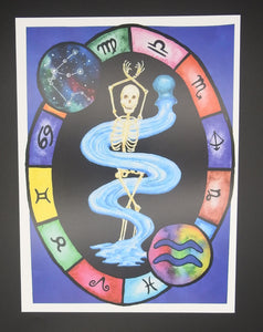 Aquarius Skeleton