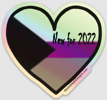 Load image into Gallery viewer, LGBTQAI+ Support Holographic Stickers
