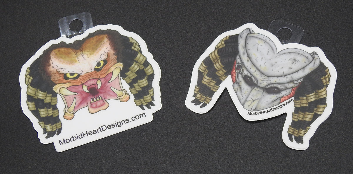 Predator With Mask – Morbid Heart Designs