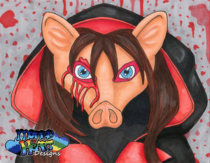 Jigsaw Pig Mask