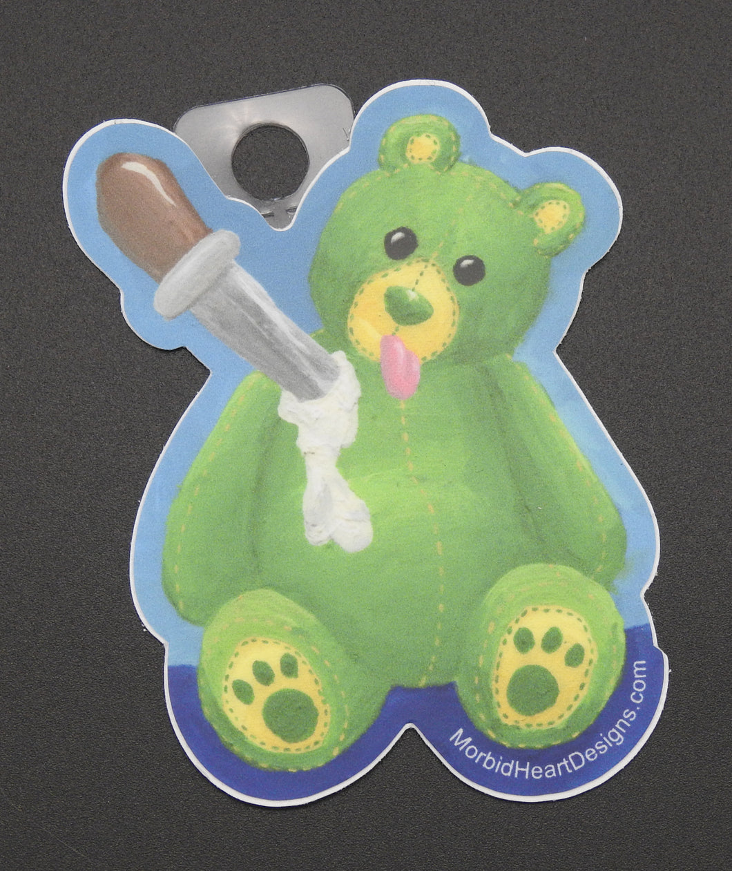 Teddy Bear Painting - Stabbed